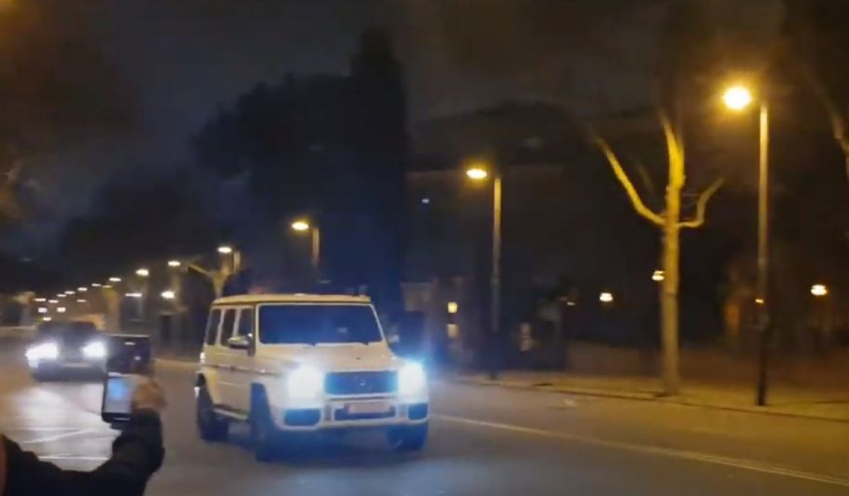 Navijač snimio kako je Miralem Pjanić proletio pored njega u automobilu od 200.000 eura