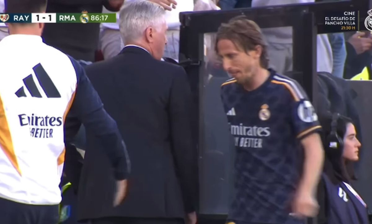 Sve stalo u 10 sekundi: Susret s Ancelottijem i scena koja najbolje pokazuje zašto je Modrić rezerva