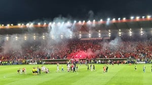 Navijači i igrači Veleža u delirijumu: Stadion je eksplodirao nakon odlučujućeg penala