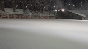 Zbog snijega odgođena utakmica na Koševu 