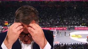 Muk na TV-u, a u Areni haos: Grobari su večeras zadali najteži udarac Vučiću i režimu u Srbiji