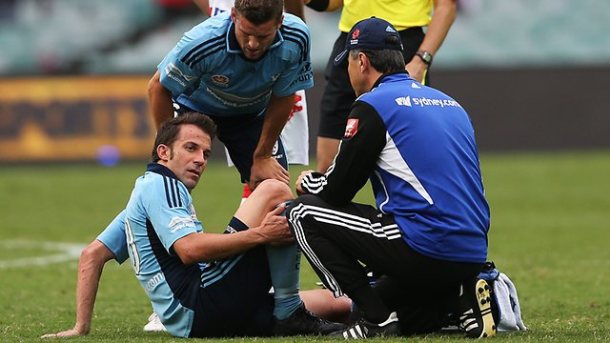 Alessandro Del Piero povrijedio list