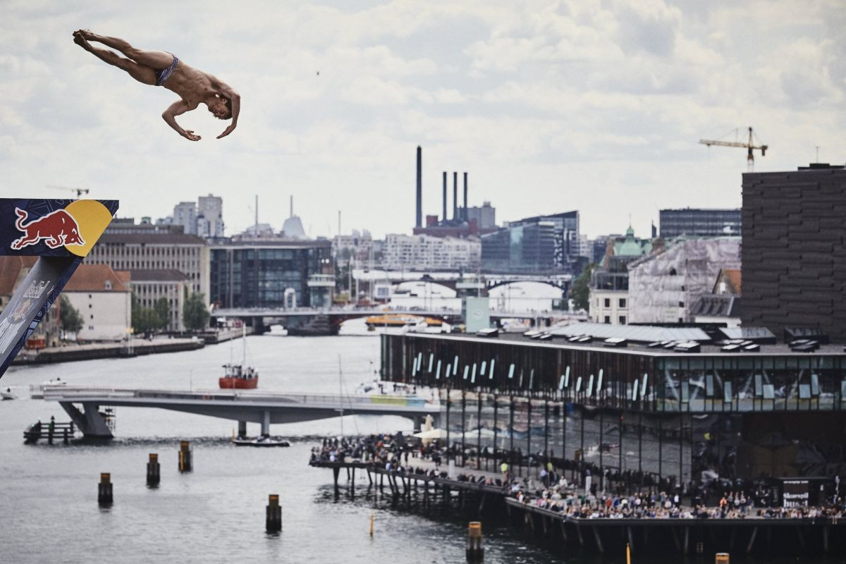 Cliff Diving spektakl nastavlja se u Kopenhagenu