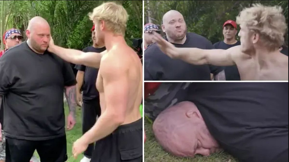 Famozni YouTouber brutalno dokrajčio američkog kralja šamaranja teškog 160 kg Famozni YouTouber brutalno dokrajčio američkog kralja šamaranja teškog 160 kg