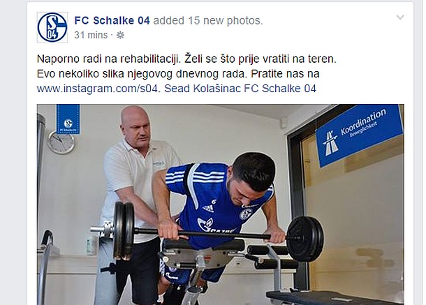 Schalke se zbog Kolašinca fanovima opet obraća na bosanskom