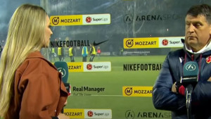Vladan Milojević zatekao lijepu novinarku nakon utakmice: "Želio bih, lično tebi..."