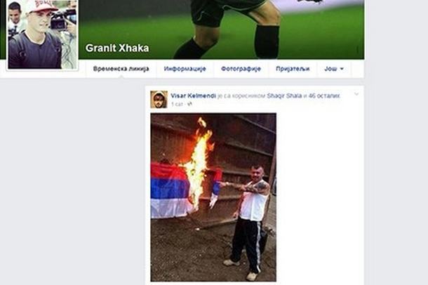 Fudbaler Borussije podržao paljenje srbijanske zastave