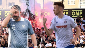 Torcida odabrala stranu između Gattusa i Perišića? A čini se da je i Kalinić odlučio koga otjerati