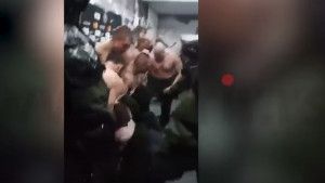 Novi snimak postrojavanja huligana na stadionu Partizana