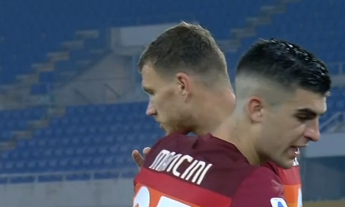 Kad je Romi najteže tu je Edin Džeko! Kad je Romi najteže tu je Edin Džeko!