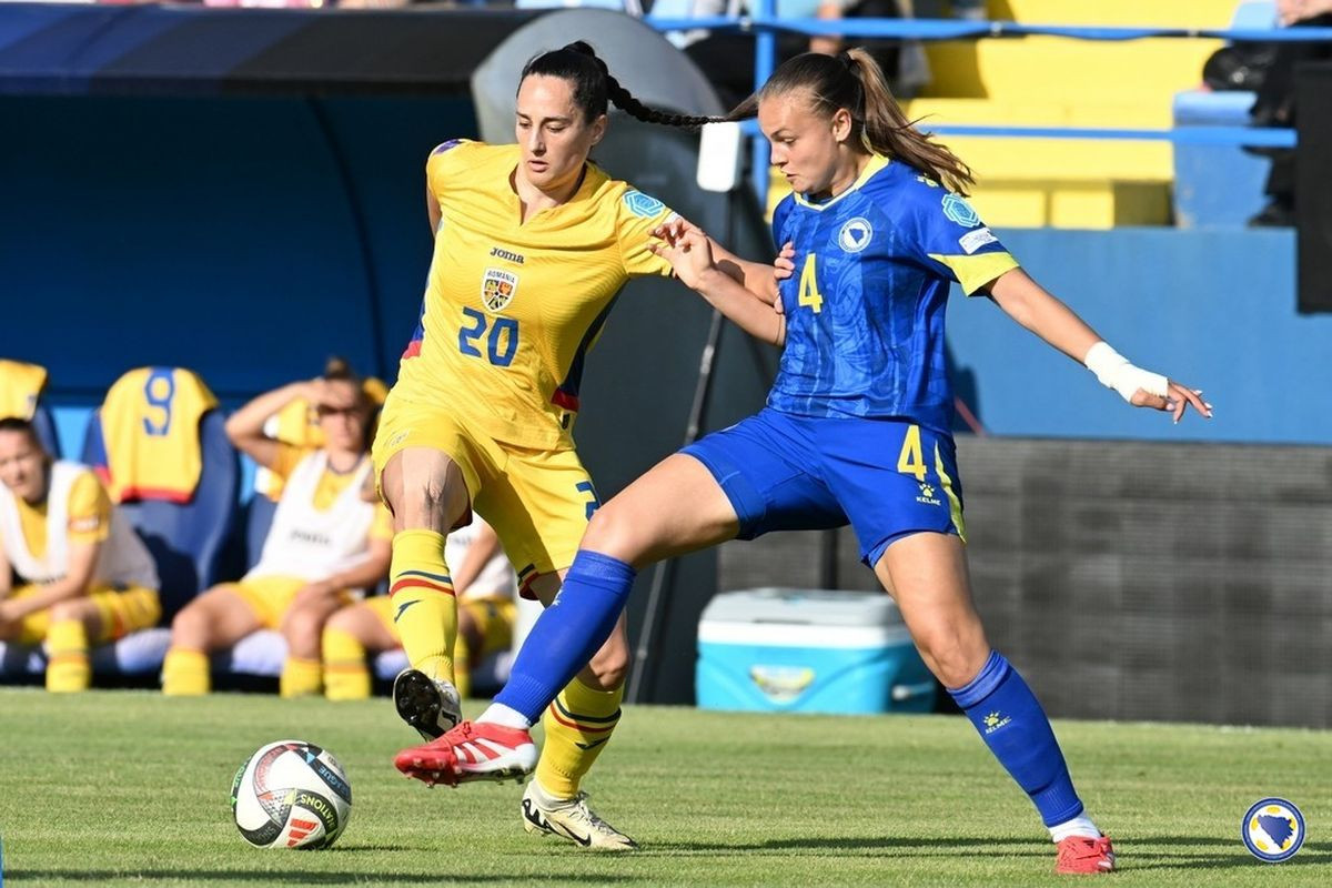 Ženska nogometna reprezentacija BiH poražena u Rumuniji Ženska nogometna reprezentacija BiH poražena u Rumuniji