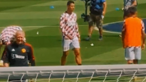 Ronaldo je čuo šta saigrači misle o njemu, a onda je promijenio priču i kamere su sve to snimile