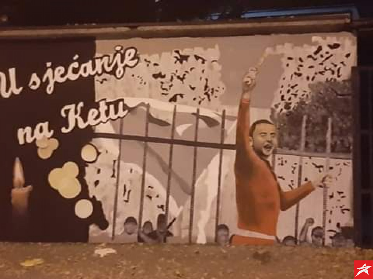 Krešimir Bandić dobio mural na stadionu HŠK Zrinjski
