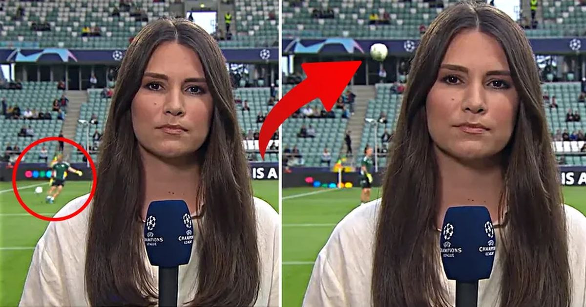 Poznati fudbaler namjerno loptom gađao lijepu novinarku, njena reakcija je bila iznenađujuća
