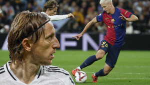 Modrić na terenu nije mogao ništa Olmu, a onda je Španac uzeo mobitel i dodao sol na ranu Hrvatu