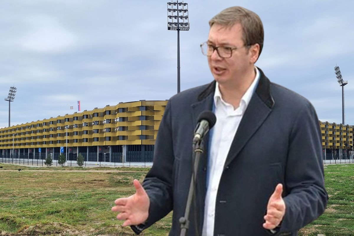 Ne možeš državi reći ne - Stižu moćni Vučićevi ljudi, stadion u Leskovcu postaje... Ne možeš državi reći ne - Stižu moćni Vučićevi ljudi, stadion u Leskovcu postaje...