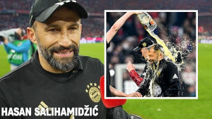 Salihamidžića su zalili sinoć pivom, a kakva je bila njegova reakcija?