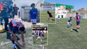 Ronaldinhov sin debitovao za Barcelonu, ali video njegovih poteza razočarao fudbalsku javnost