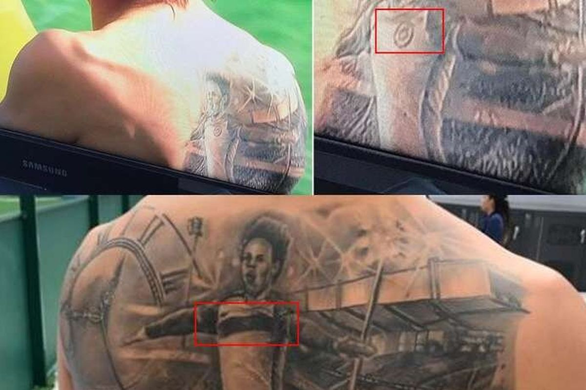 Sitan, ali važan detalj: Fudbaler Bayerna nakon pritiska medija doradio tetovažu