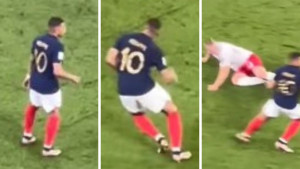 Mag na djelu: Mbappe i bez lopte čuvara poslao na stražnjicu
