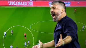 Trenutak kada je Gattuso Poljudu pokazao svoje pravo lice, samo je čekao da Kolarić odsvira kraj