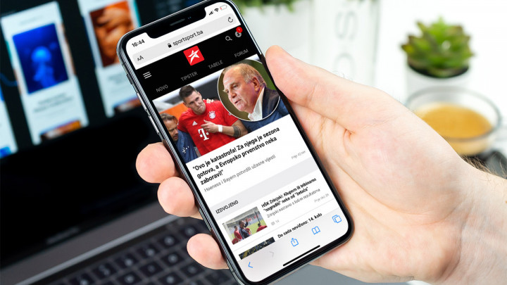 Unaprijeđeni korisnički profili na portalu SportSport.ba
