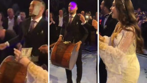 Mlada pleše oko bogataša, ali pare lete po poznatom napadaču koji je svirao bubnjeve na svadbi