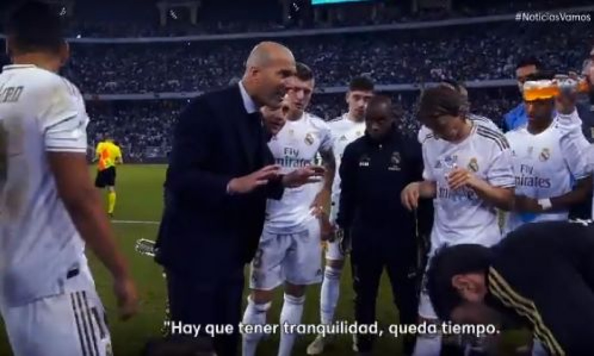 Zidane oduševio sve: Na poseban način motivisao igrače pred produžetke