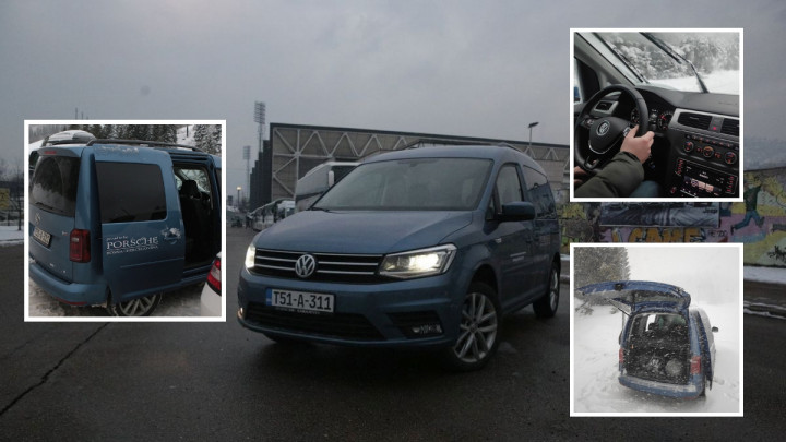 Ni mećava nam ne može ništa: EYOF uz Caddy Kombi Comfortline