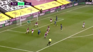 Aubameyang "zalomio" odbranu Burnleyja i pogodio za 1:0