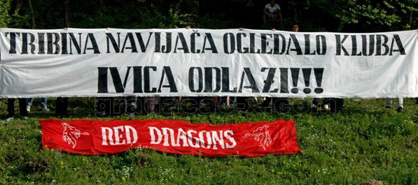 Navijači bojkotuju zbog Ivice Cvitkušića