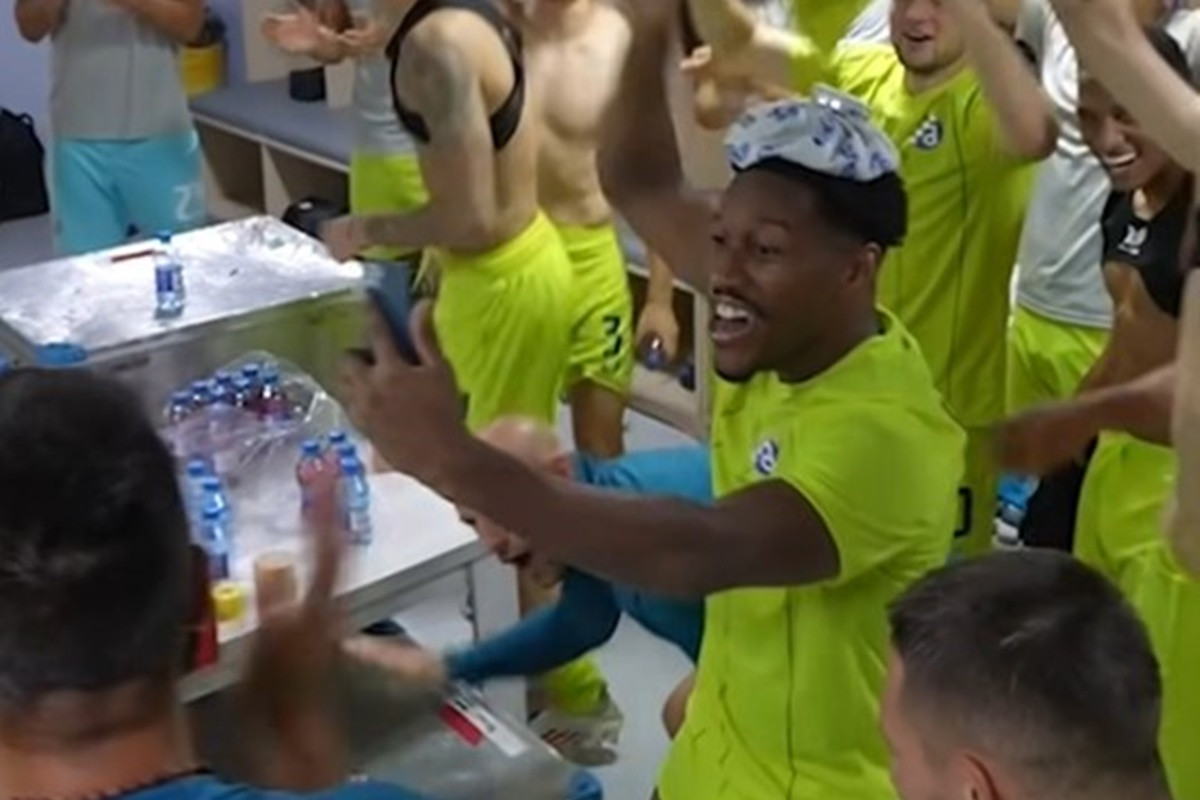 GNK Dinamo objavio video slavlja iz Azerbejdžana, svi gledali samo šta radi Ronael Pierre-Gabriel
