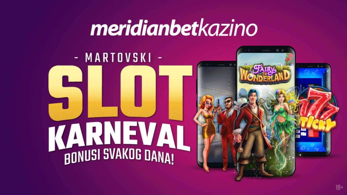 Martovski slot karneval u Meridianu: Uzbudljiv festival zabave i bonusa