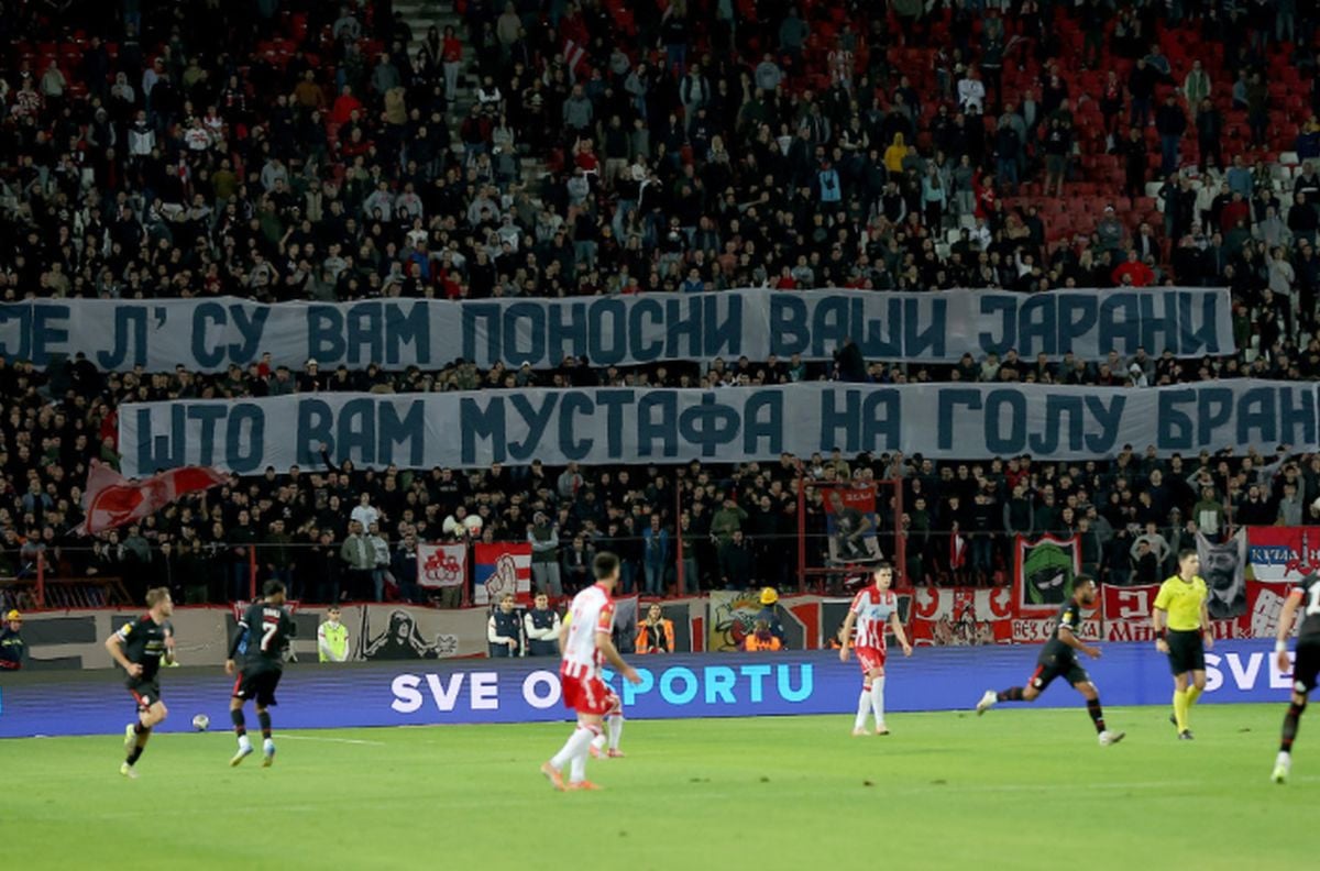 Delije žestoko napale "Mustafu", poruke sa sjeverne tribine dovoljno govore
