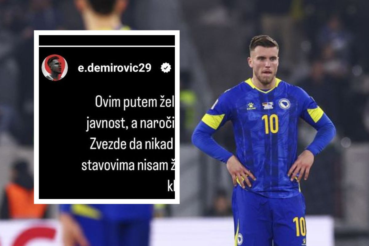 Ermedin Demirović nakon "sporne" izjave uzeo telefon u ruke i poslao poruku navijačima Crvene zvezde Ermedin Demirović nakon "sporne" izjave uzeo telefon u ruke i poslao poruku navijačima Crvene zvezde