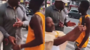 Dečko na ulici se igrao sa životom: Stao je ispred slavnog nokautera i zatražio udarac