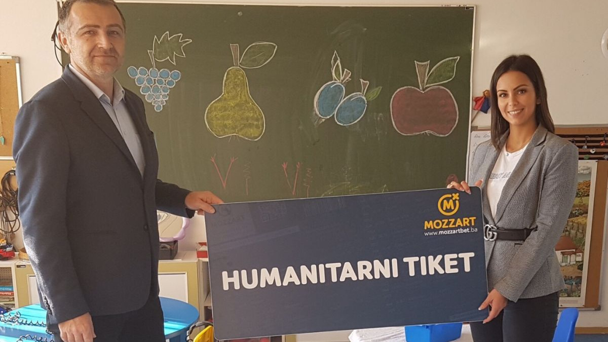 Akcija kompanije Mozzart "Humanitarni tiket u podne": Za dvije godine donirano 13.000 maraka