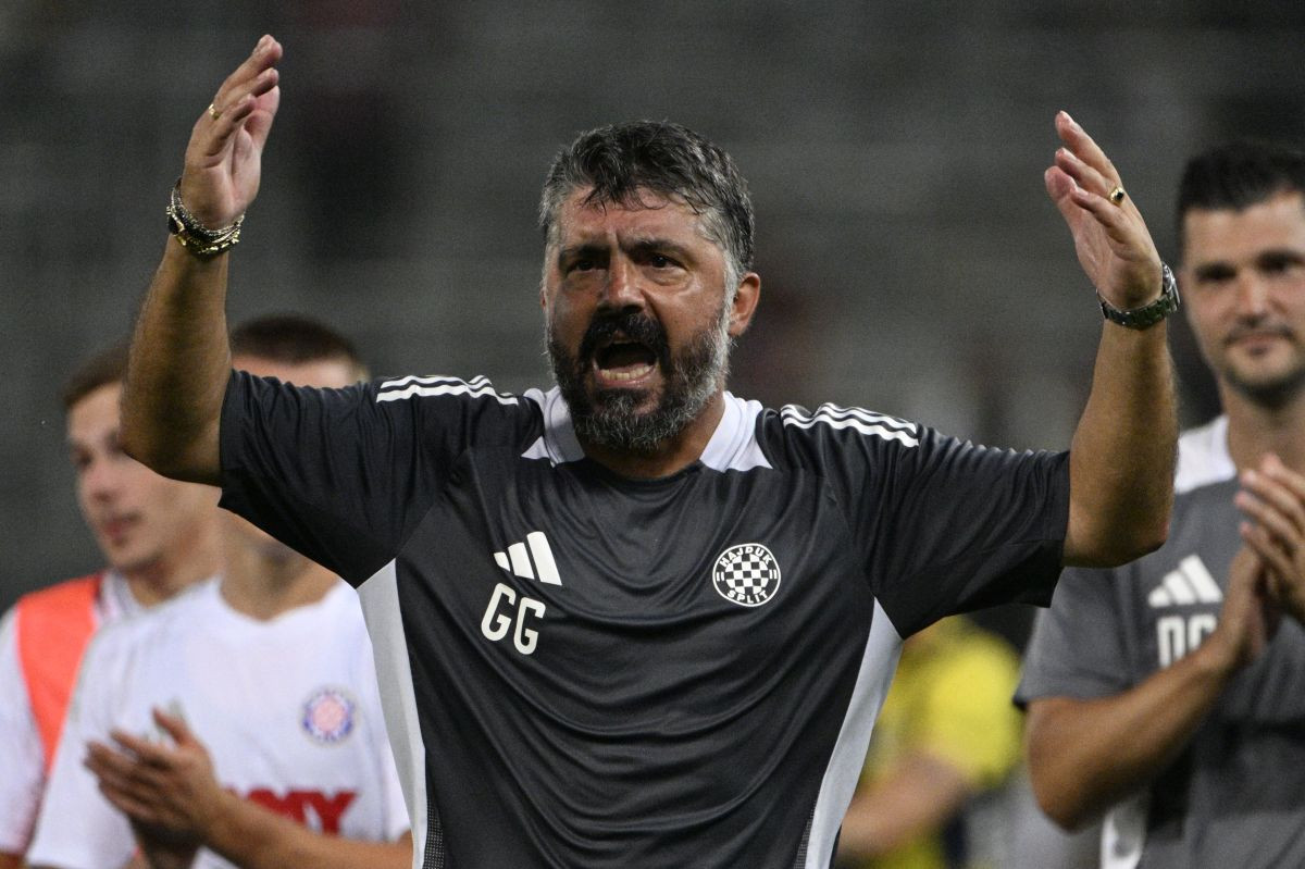 Od svih igrača Hajduka Gattuso ne dopušta da se priča o "najosjetljivijem": "Ostavimo ga na miru" Od svih igrača Hajduka Gattuso ne dopušta da se priča o "najosjetljivijem": "Ostavimo ga na miru"