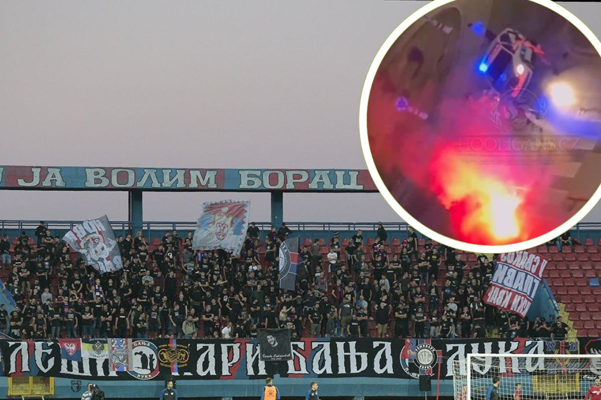 Navijači Borca sinoć žestoko napali pristalice Ferencvaroša u centru Banjaluke, pojavio se i video!