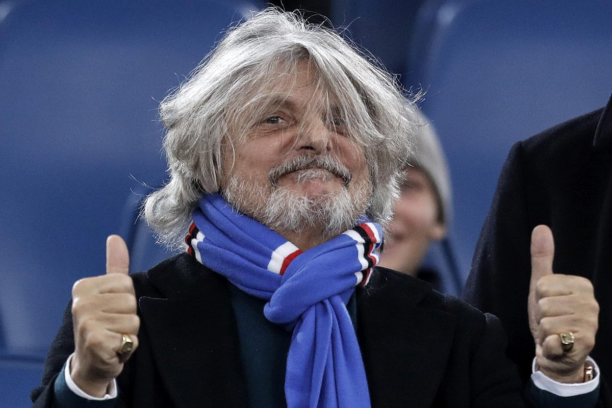 Massimo Ferrero prodao Sampdoriju Massimo Ferrero prodao Sampdoriju