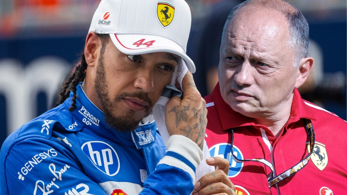 Hamilton nakon trke poručio šefu Ferrarija: "Smiri se, druže" Hamilton nakon trke poručio šefu Ferrarija: "Smiri se, druže"