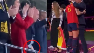 Predsjednik Saveza poljubio igračicu Španije u usta, ali kamere snimile njegovu još veću grozotu!