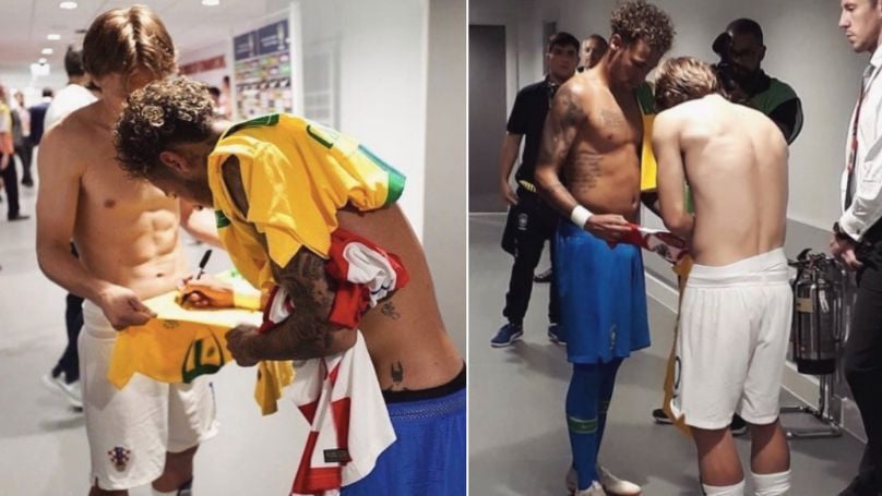 Neymar se samo nasmijao nakon poruke Luke Modrića