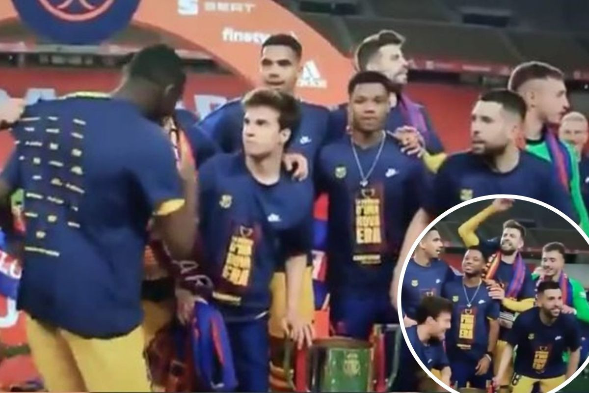 Pique otjerao Dembela sa zajedničkog fotografisanja, imao je valjan razlog