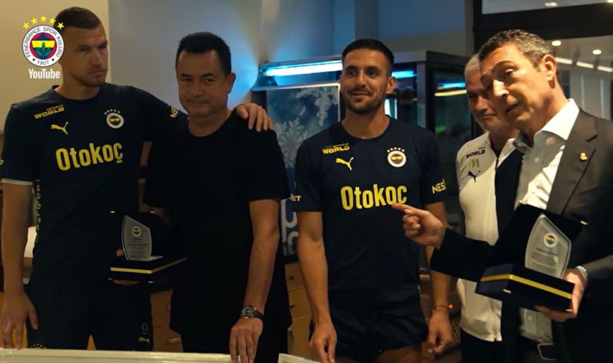 Na zajedničkom ručku Fenera saopšteno da Džeko i Tadić odlaze, izraz na licu Dijamanta je sve rekao!