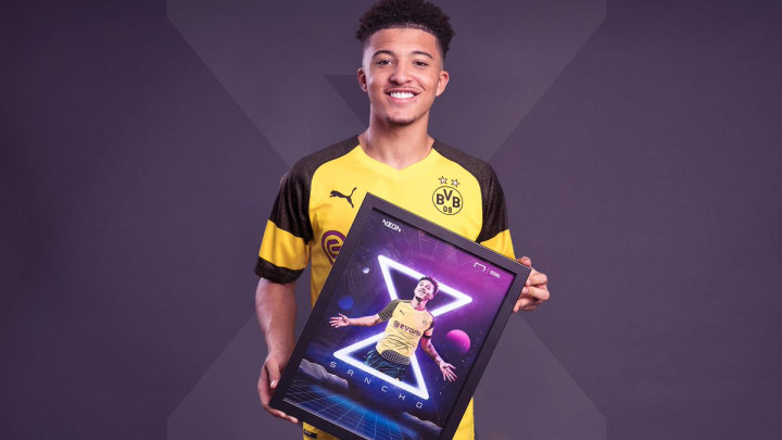 Jadon Sancho pobijedio Viniciusa Juniora u izboru za najboljeg mladog igrača