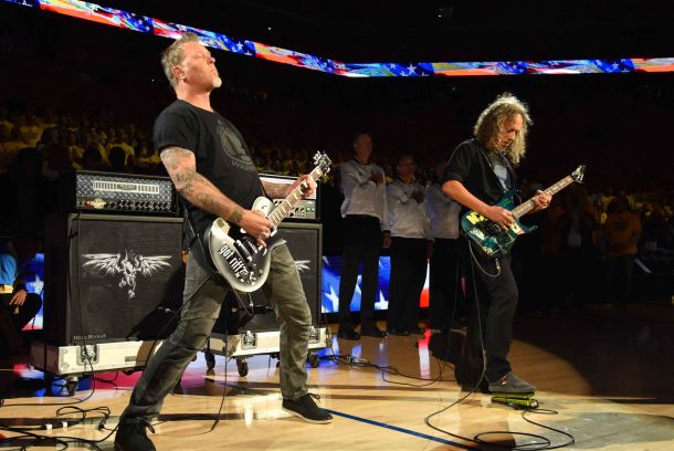 Metallica oduševila NBA publiku
