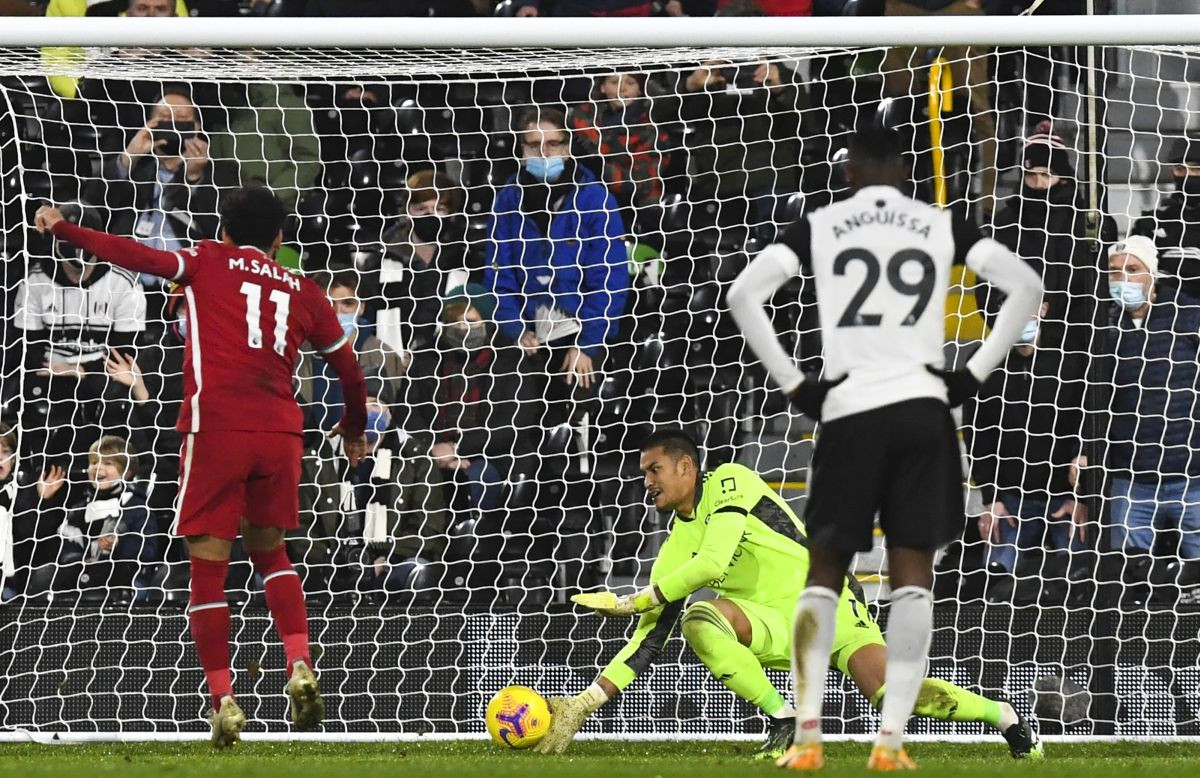 Glupost Kamare koštala Fulham: Liverpool uz dosta sreće do boda u Londonu