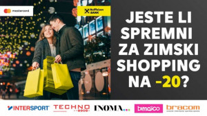 Popust 20% pri plaćanju Raiffeisen Mastercard karticama