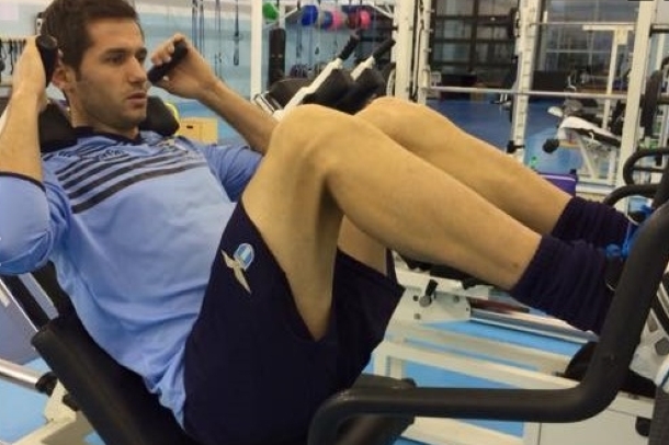 Senad Lulić odradio prvi trening nakon povrede
